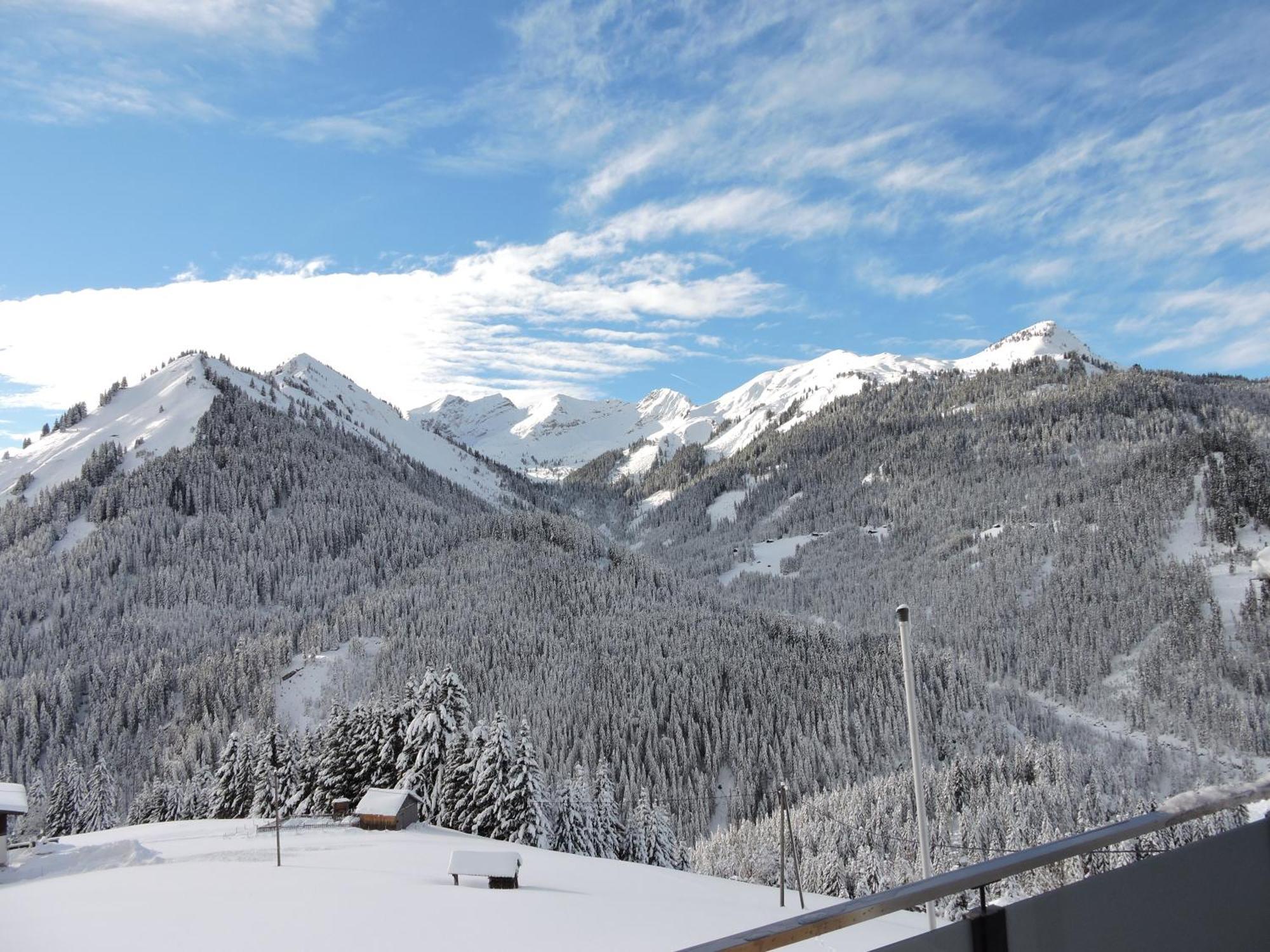 Gasthof Bergblick Berwang Buitenkant foto